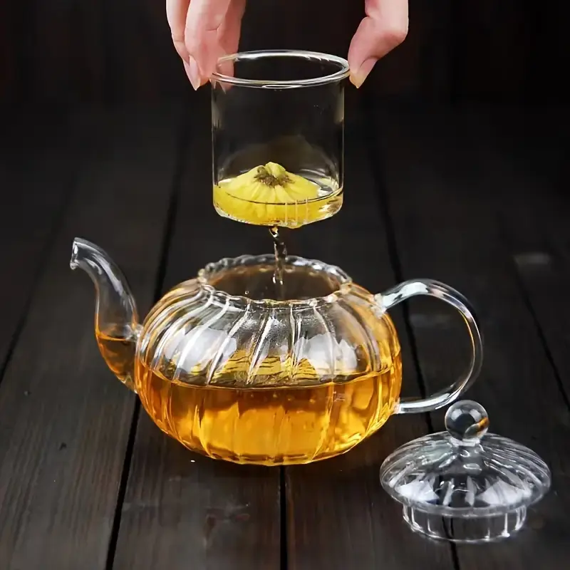 Glass Teapot With Glass Infuser- Limited Collection