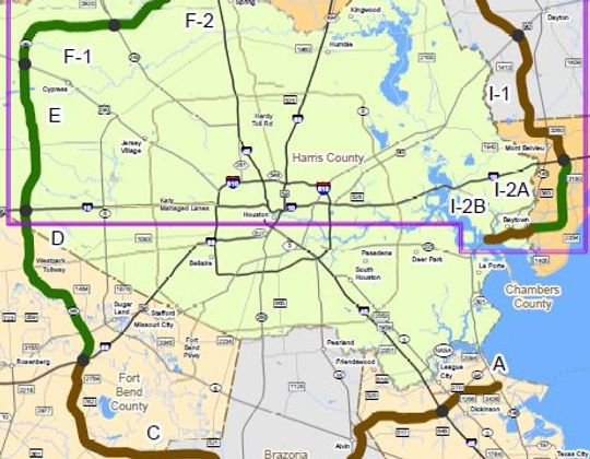 Grand Parkway 99 Map Home Sh 99 Segments H I