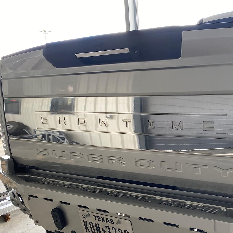 Thumbnail: "ShowTime" 6061 CNC'd Superduty Tailgate Trim