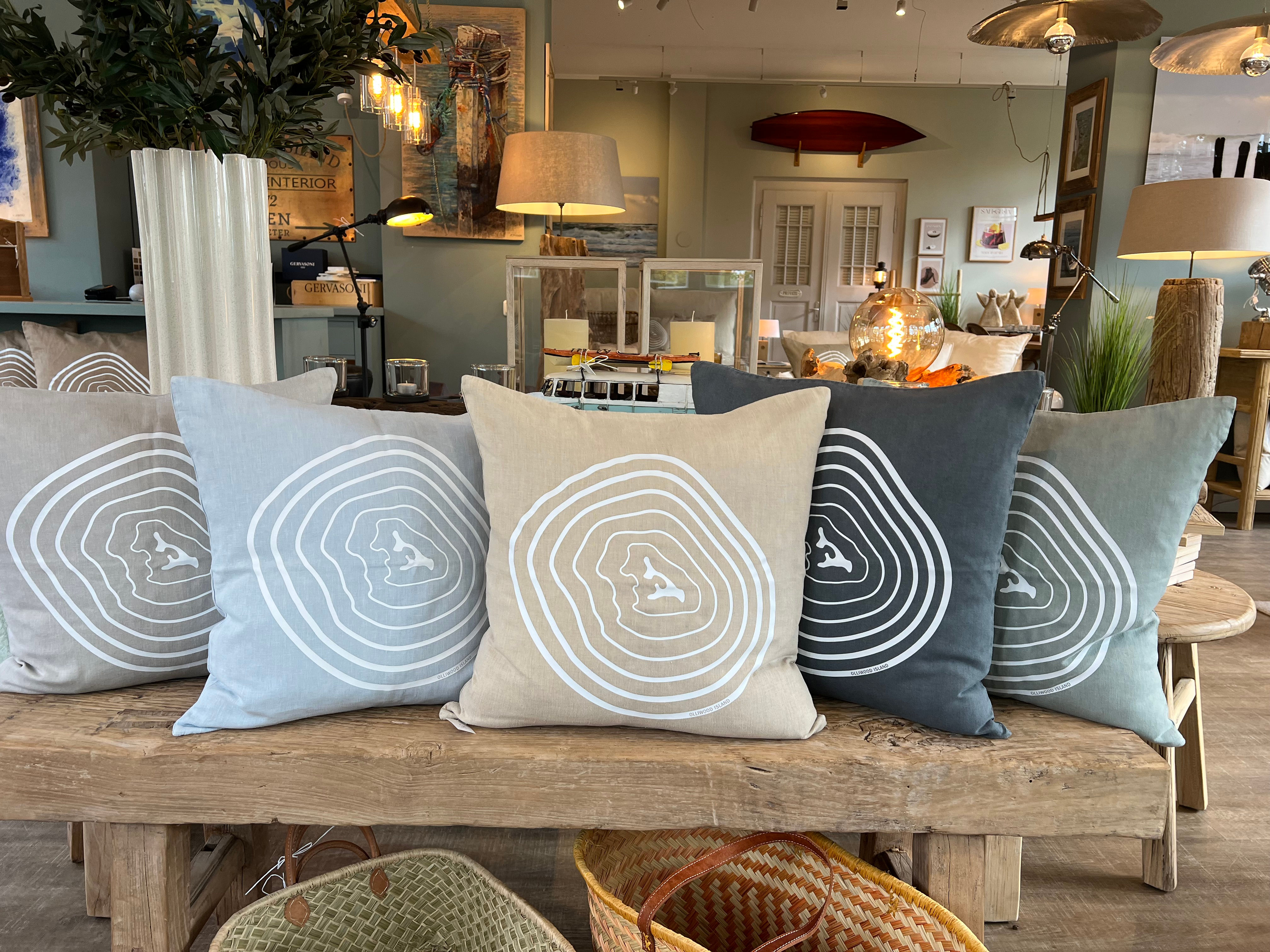 Usedom Kissen natur hell