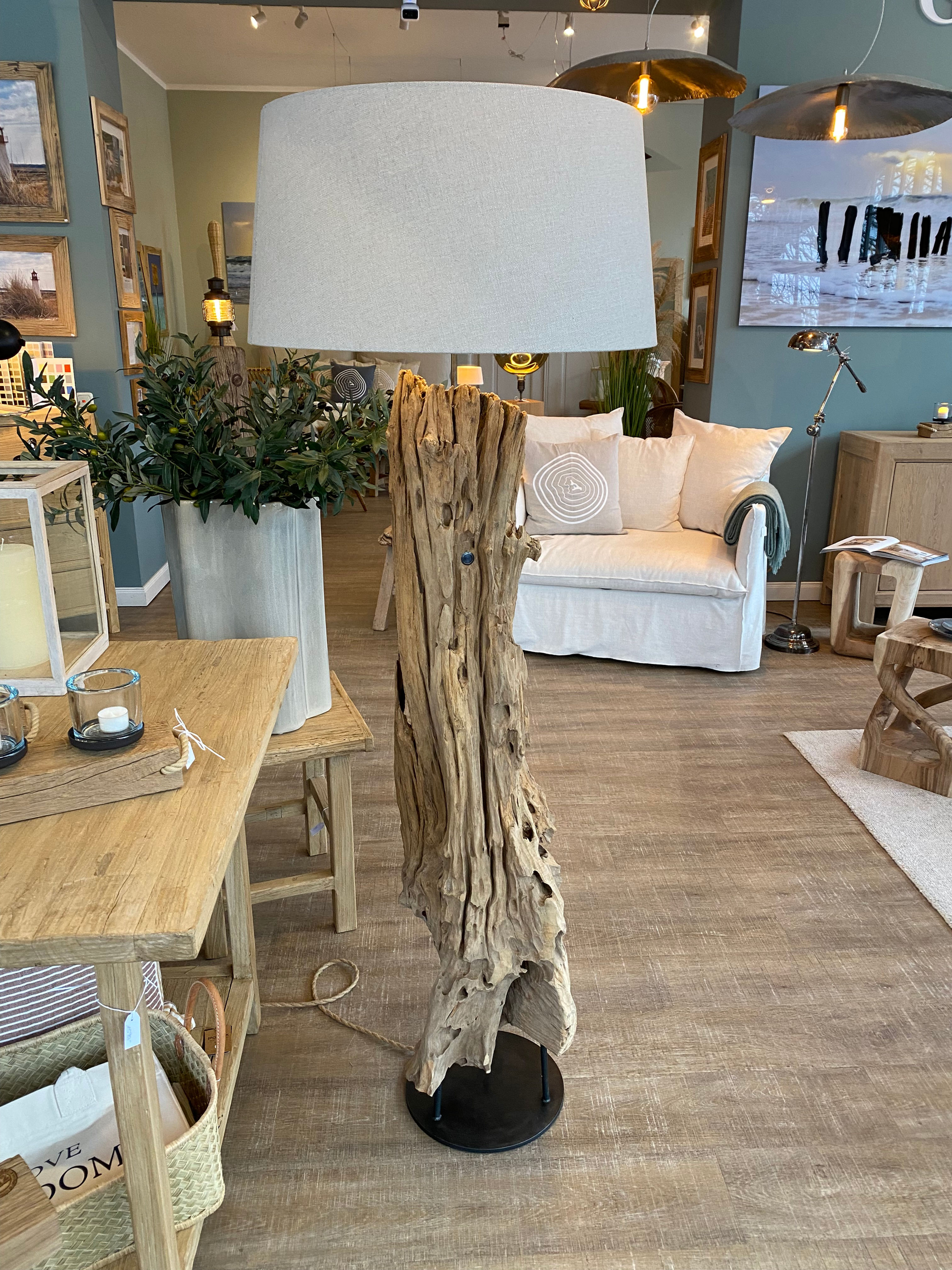 Stehleuchte Treibholz Kira