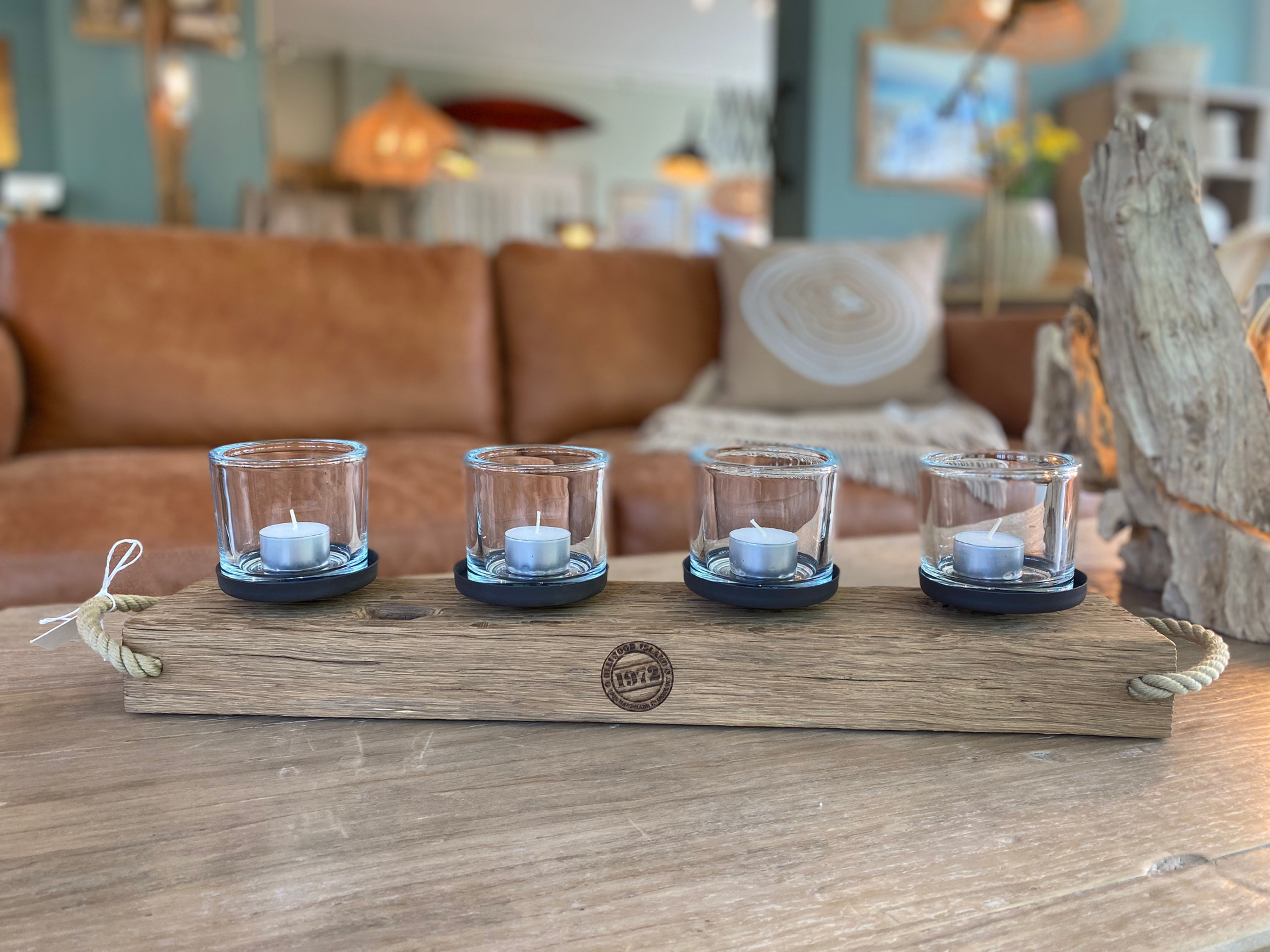 Kerzenhalter Altholz Thommy