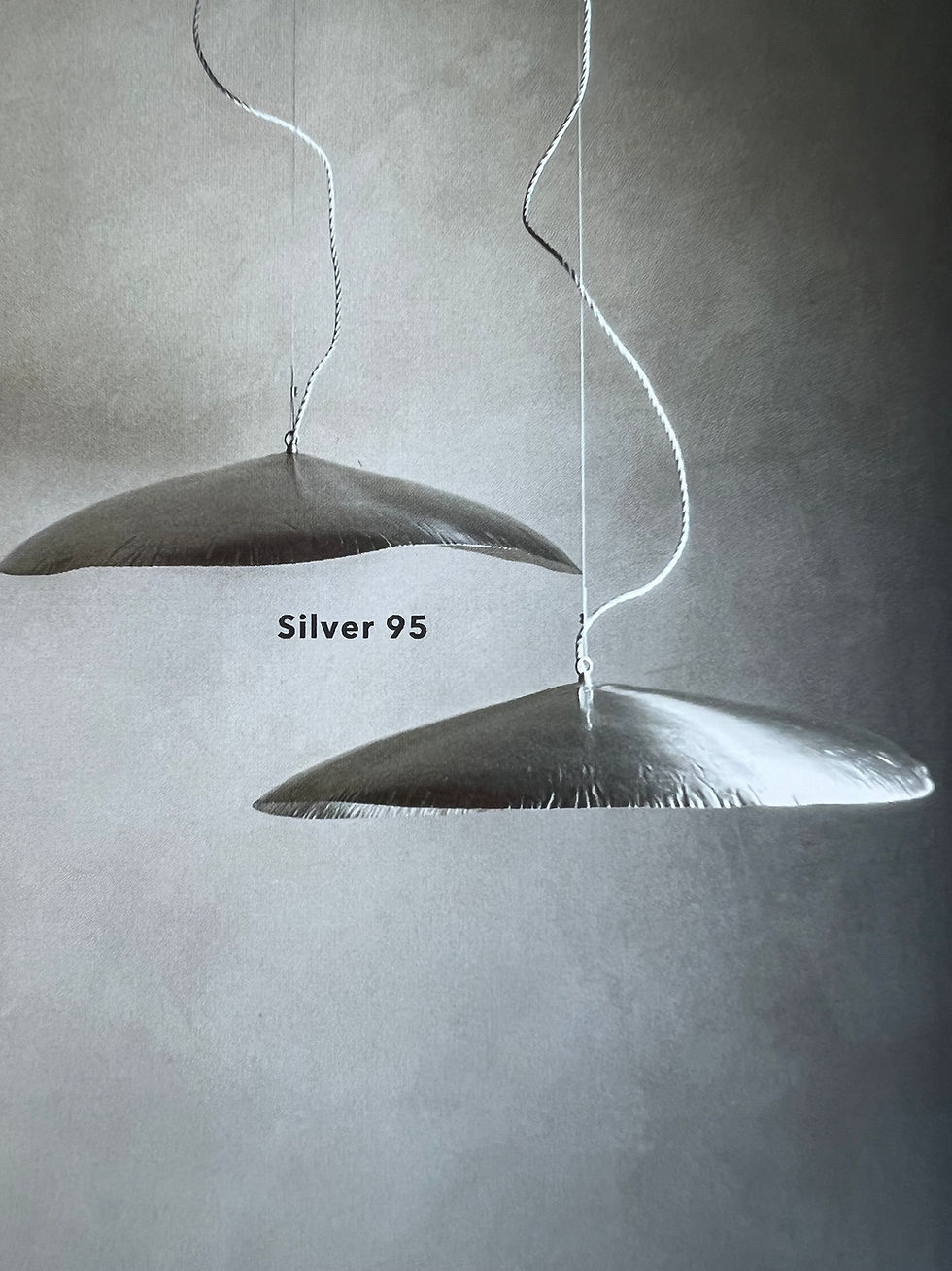 Miniaturbild: Design Hängeleuchte Silber