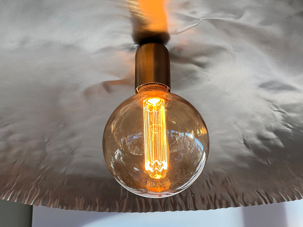 Miniaturbild: Design Hängeleuchte Silber