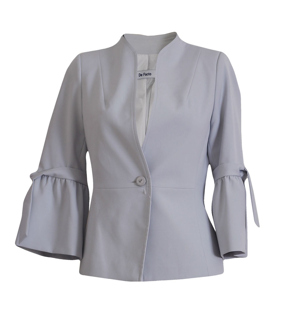 żakiet Coco popiel widok od przodu