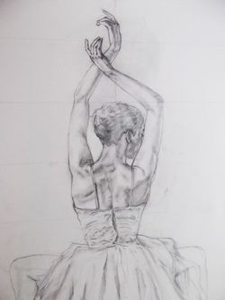 la pose ( boceto)