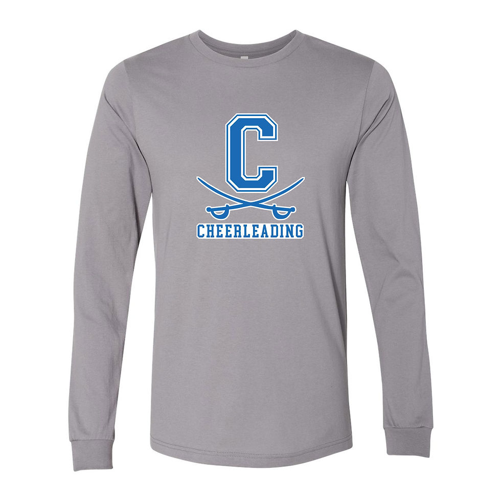 Thumbnail: Chillicothe Cheerleading Soft Style Long Sleeve Design #2