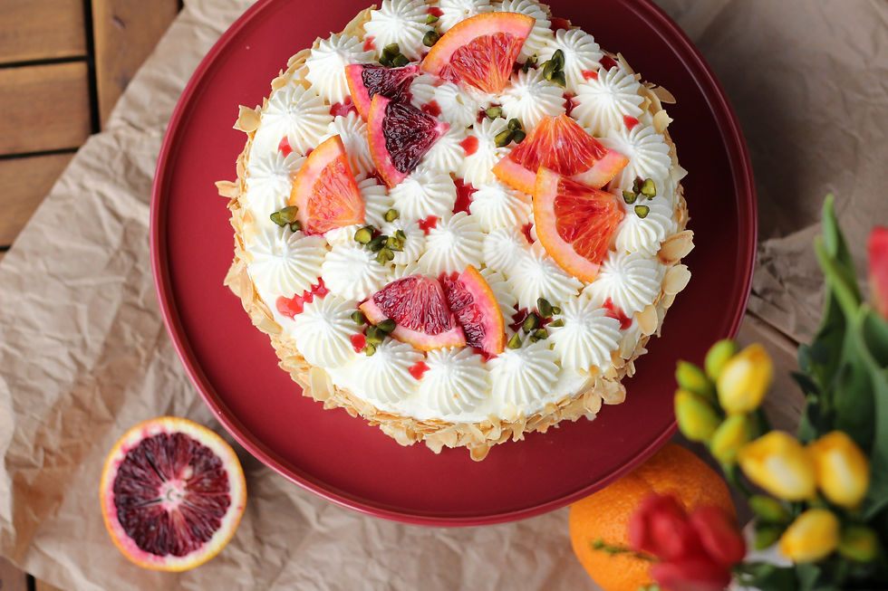 Blutorangen Torte Rezept