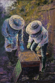 Teresa Allen The beekeepers 30x20cm.jpeg