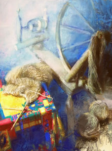 Silja Salmistu, Spin´n knit, 65x50cm.jpg