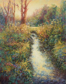 Teresa Allen Shimmering stream 38x31cm.jpeg