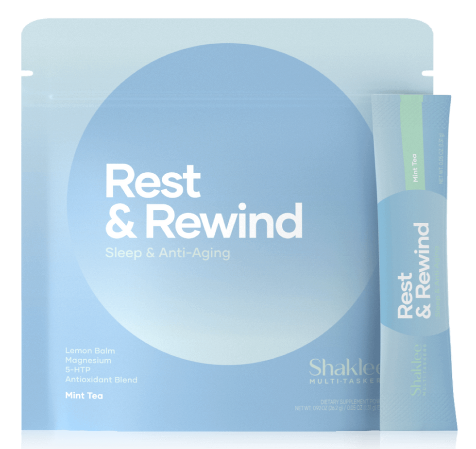 Relaxing mint tea for restful sleep and anti-aging*