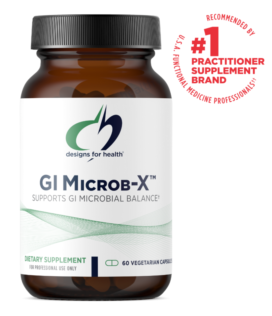 GI Microb-X™ is a targeted blend of nutrients and botanicals