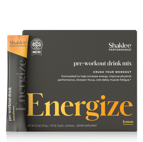 Shaklee Energize Pre Workout