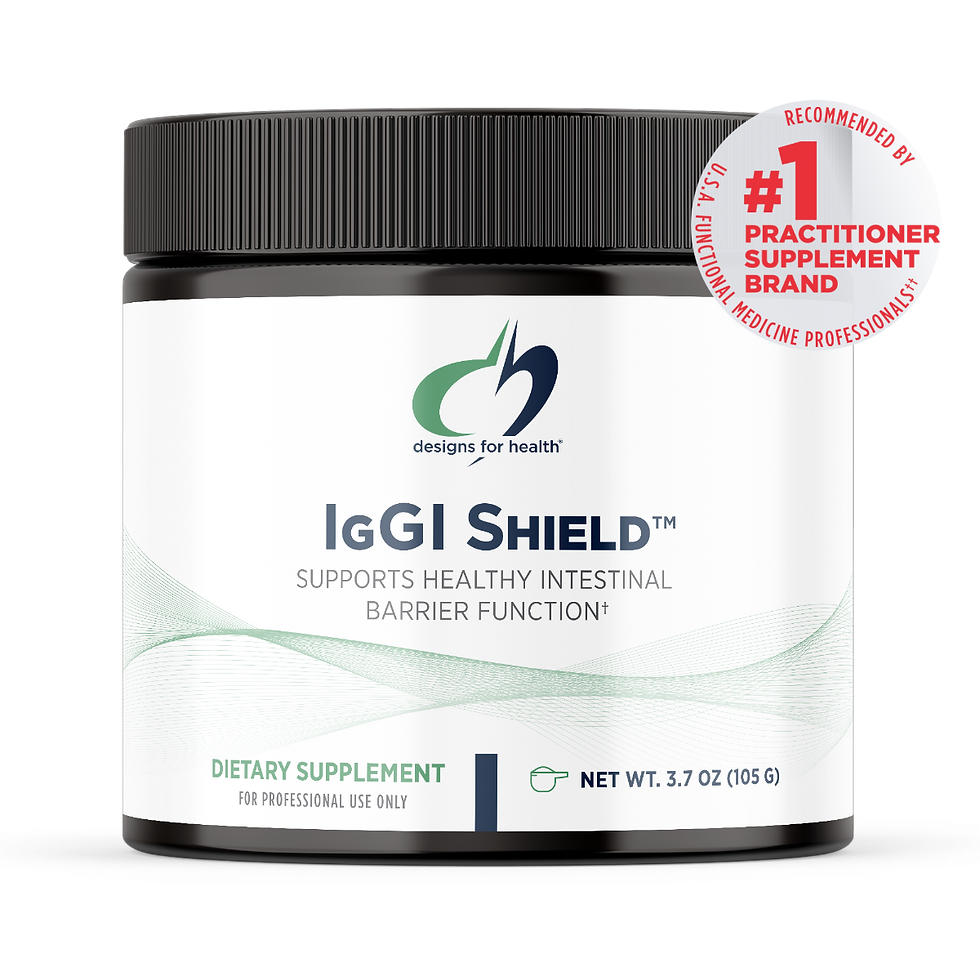 A flavorless powdered formula designed to support gut health, digestive function, a healthy GI immune function, and normal GI barrier integrity.