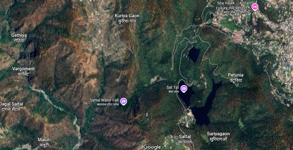 Stand-Up paddle Boarding Expedition India - Kumaon Sattal lakes