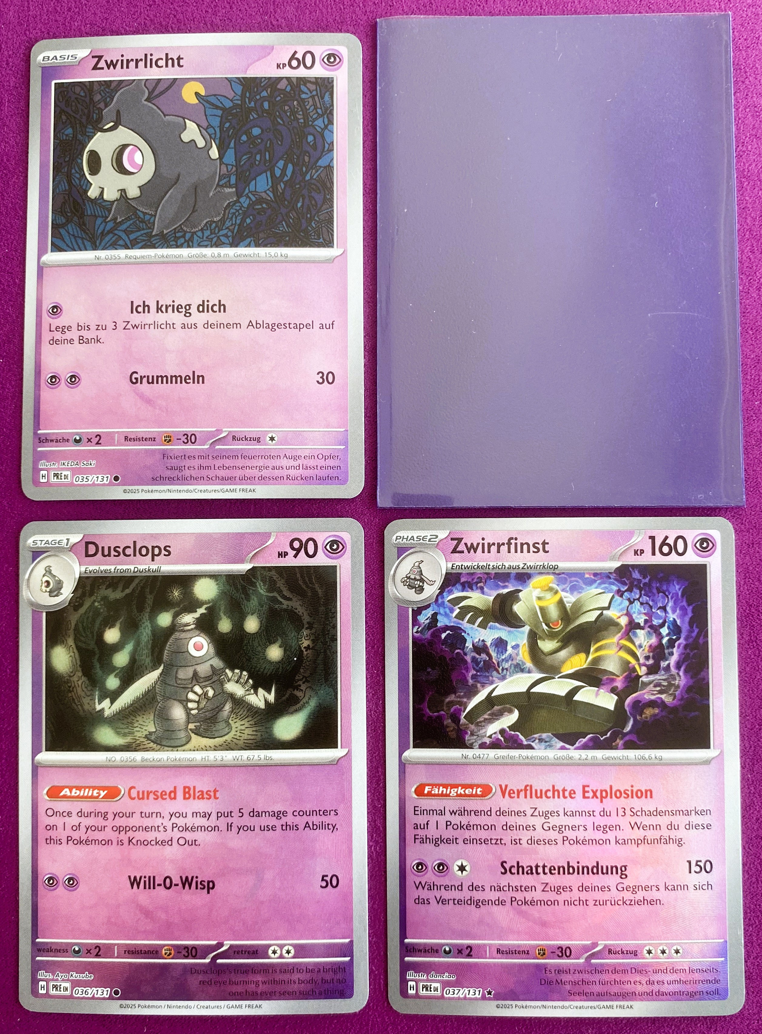 Zwirrlicht - Zwirrklop - Zwirrfinst [Pokéball Set]