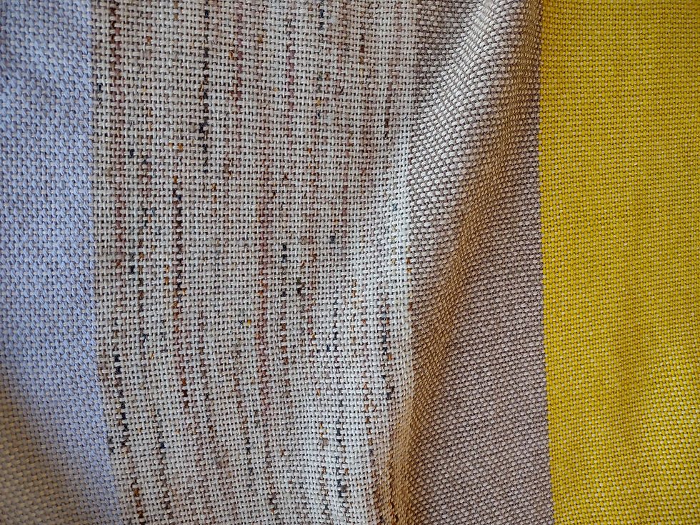 Thumbnail: 'Limoncello' Wrap, Merino & Linen