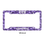 Thumbnail: CUSTOM License Plate Frame | Purple Camo | Texas Christian Un