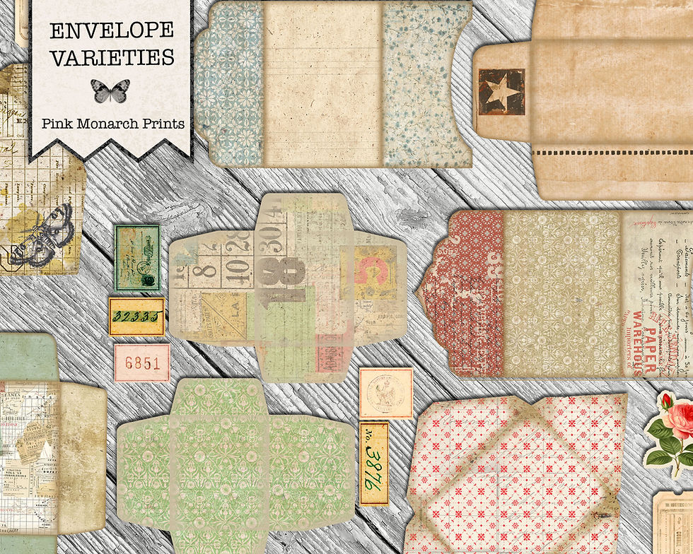 Thumbnail: May Kit 'Bingo Parlor' Digital Junk Journal Kit 2024