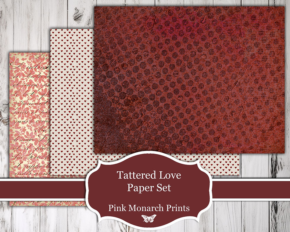 Thumbnail: Tattered Love Paper Set