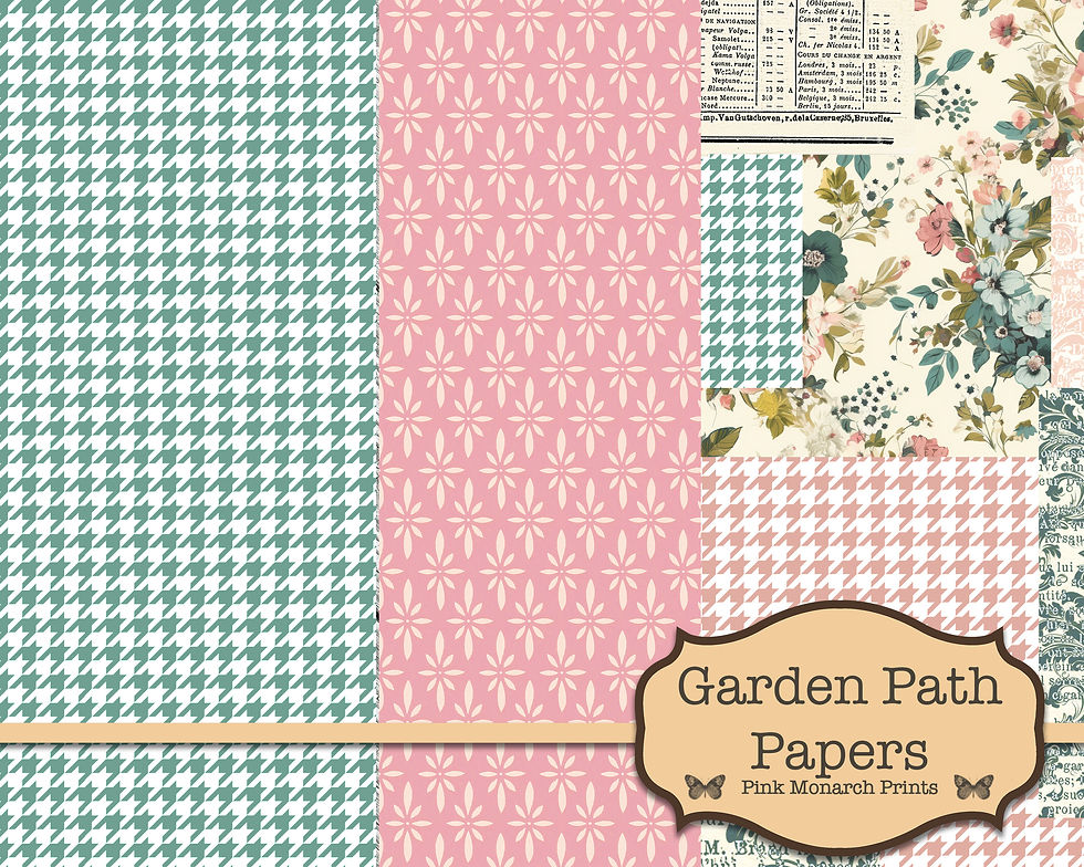 Thumbnail: Garden Path Paper Set