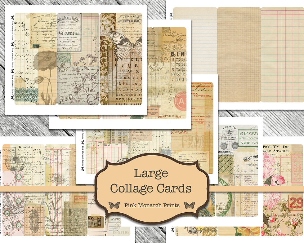 Thumbnail: Large Collage Cards Classic