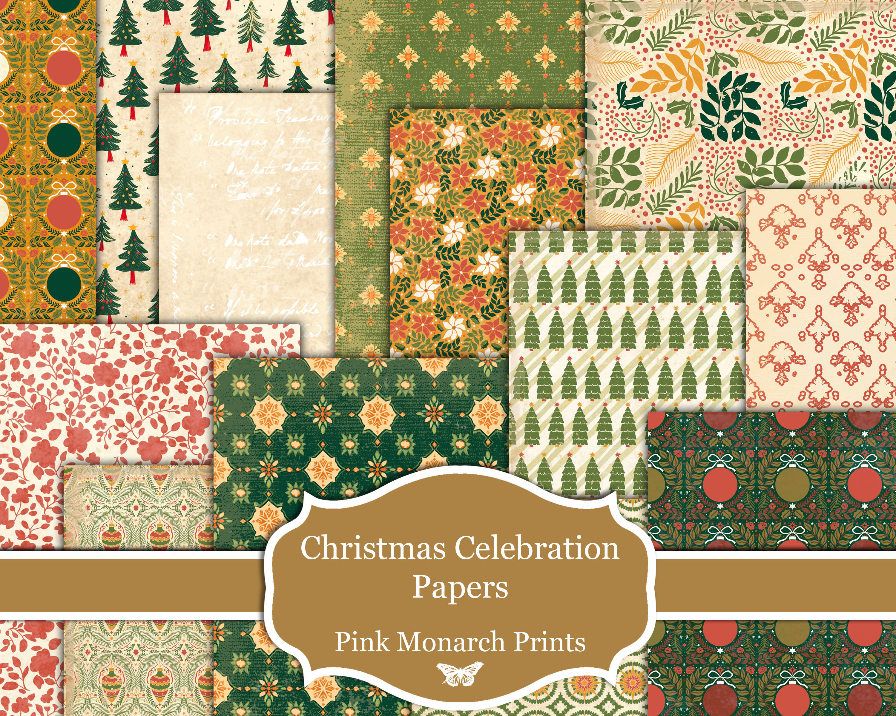 Christmas Celebration Papers
