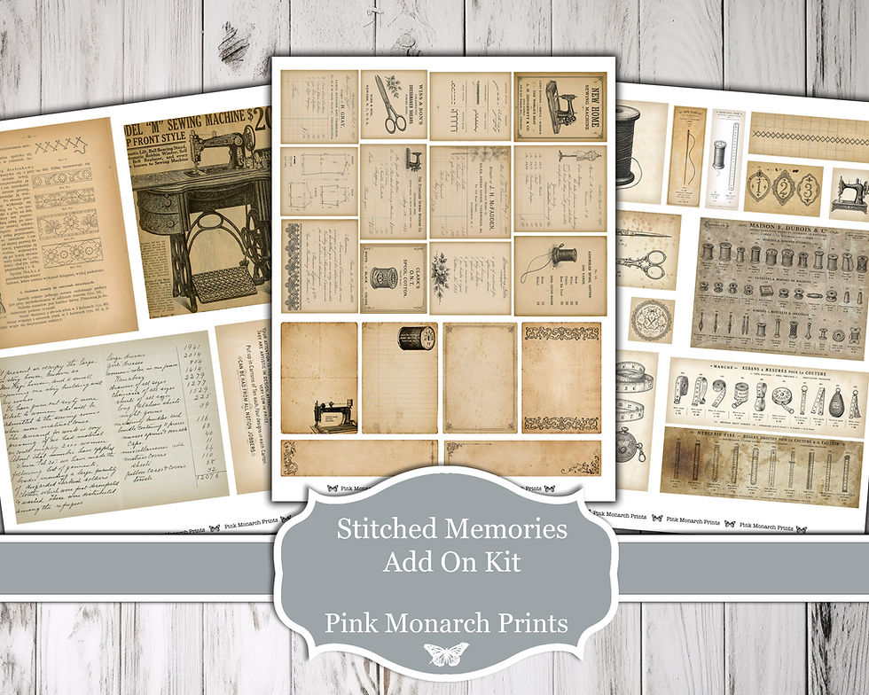 Thumbnail: Stitched Memories Add On Kit