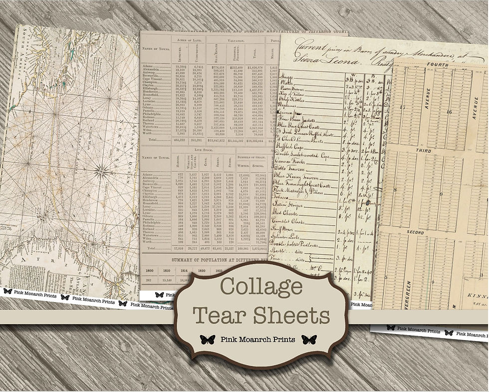 Thumbnail: Collage Tear Sheets
