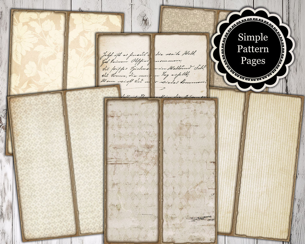 Thumbnail: Tall Journal Page Classics (45)