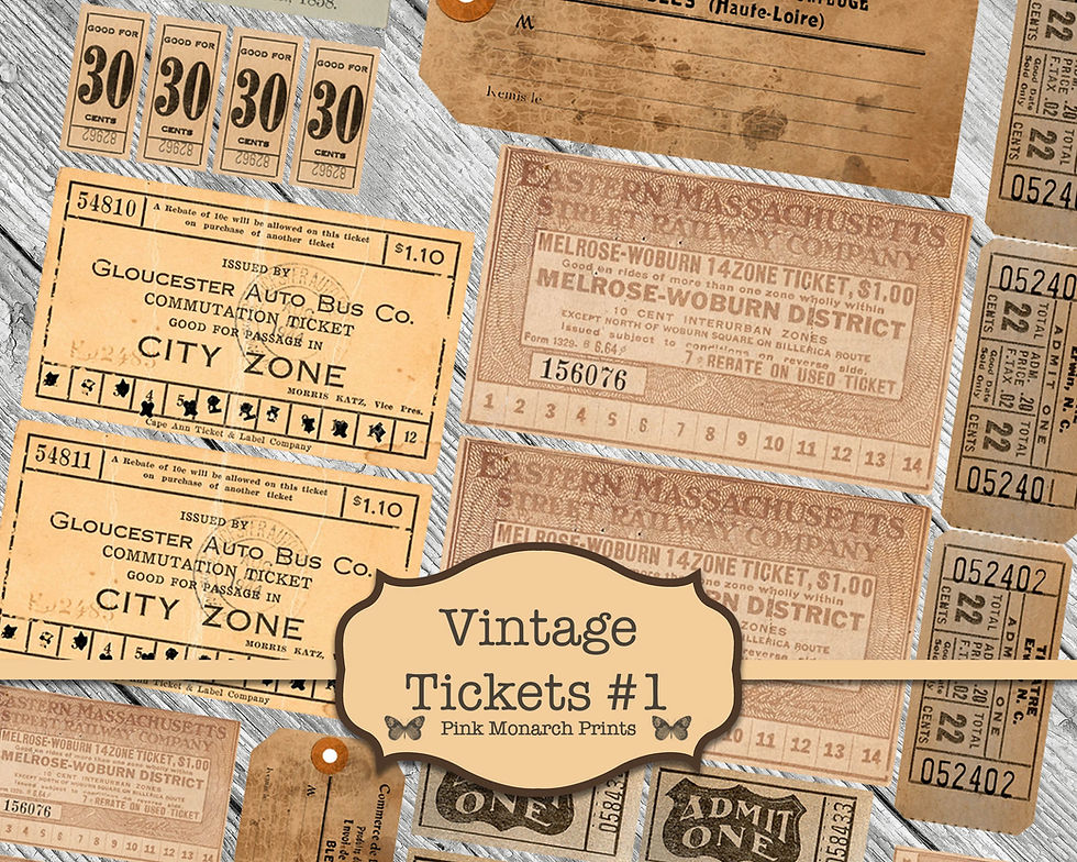Thumbnail: Vintage Tickets