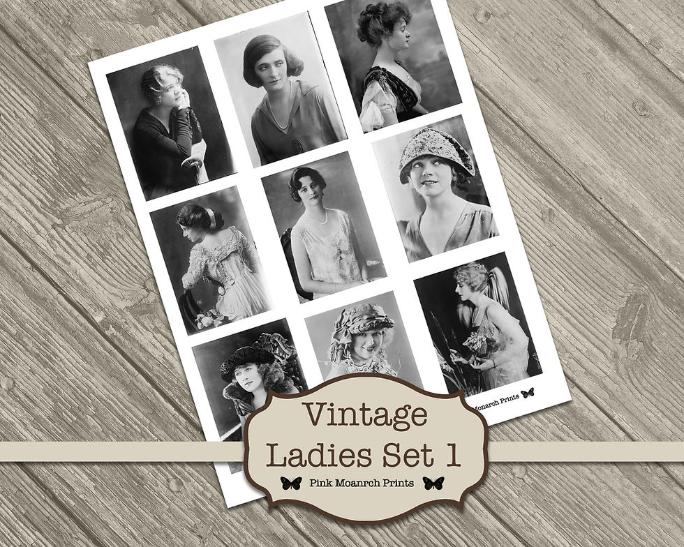 Thumbnail: Vintage Ladies Set 1
