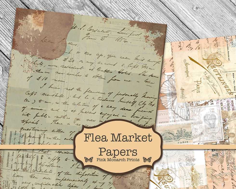 Thumbnail: Flea Market Paper Set