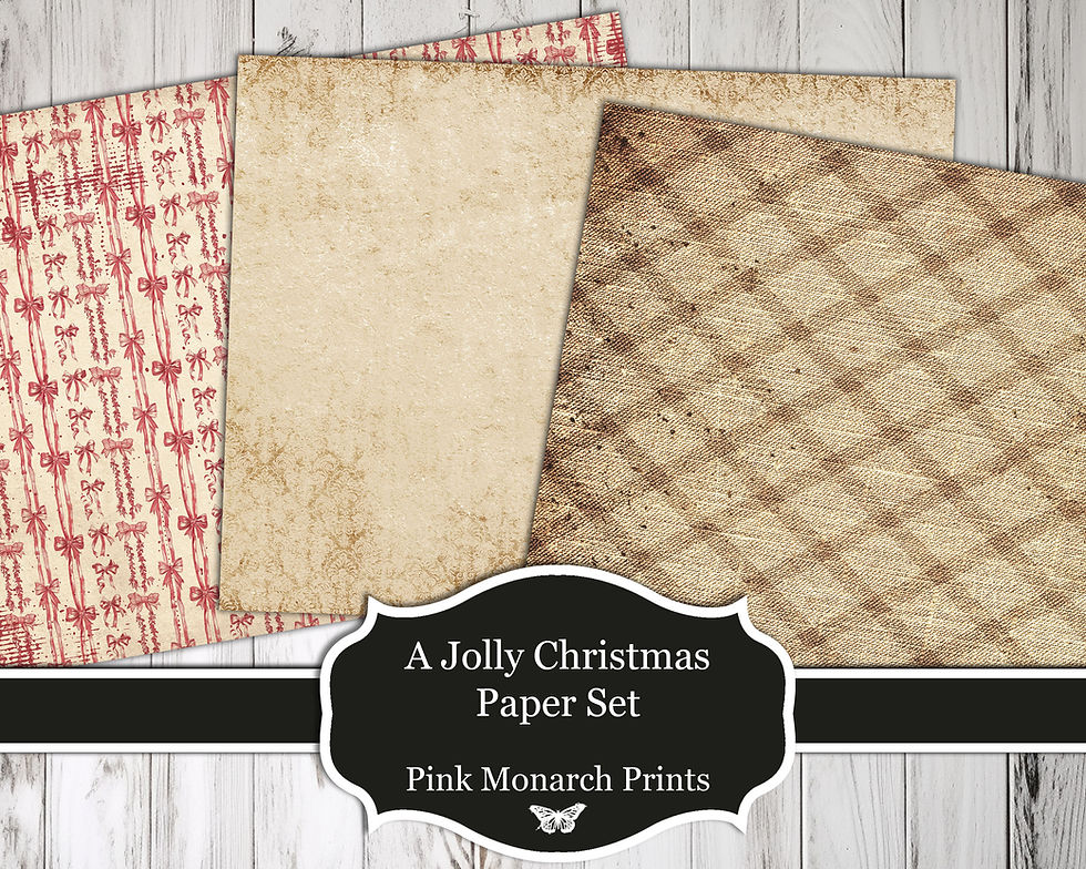 Thumbnail: A Jolly Christmas Paper Set (15)