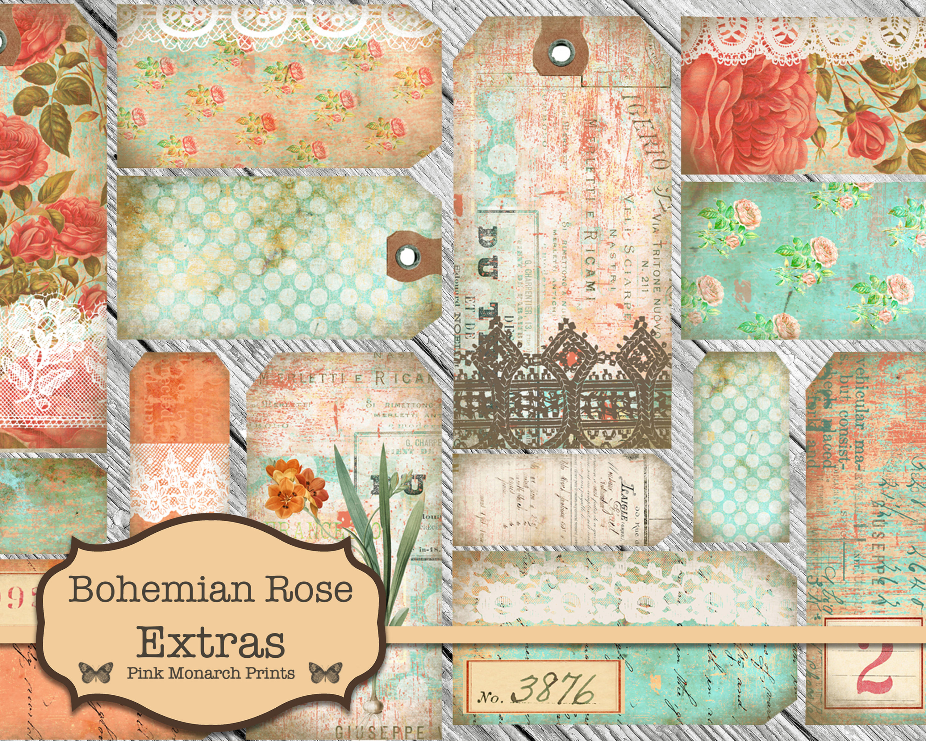 Bohemian Rose Extras