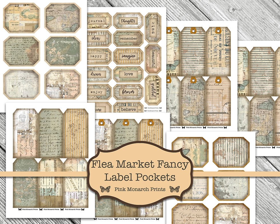 Thumbnail: Flea Market Fancy Label Pockets
