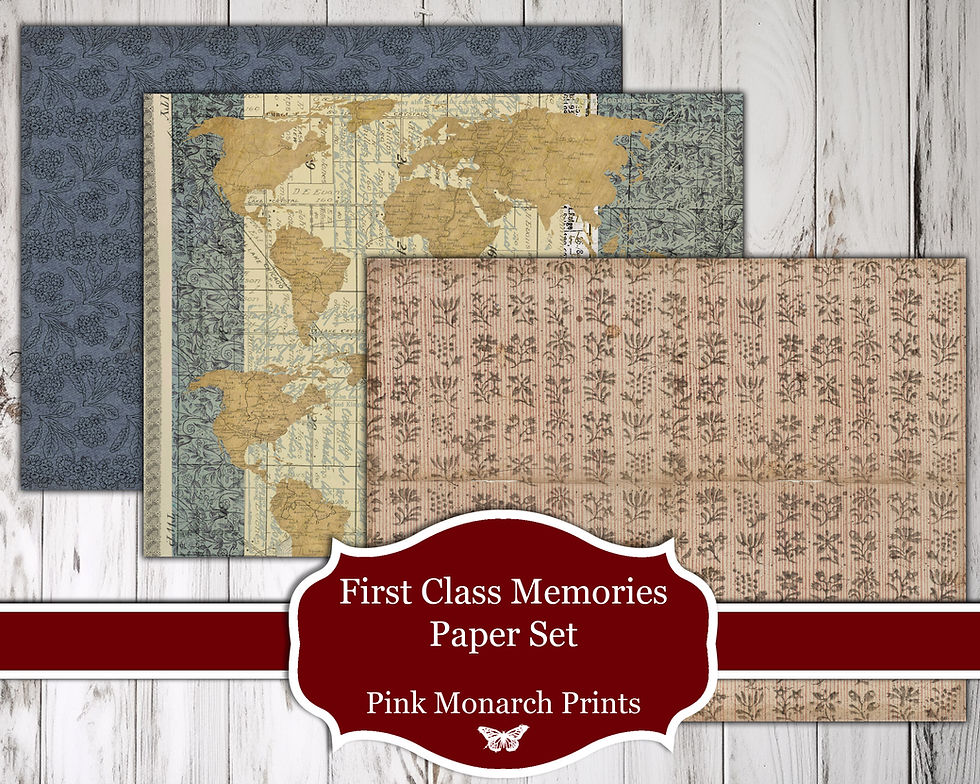 Thumbnail: First Class Memories Paper Set