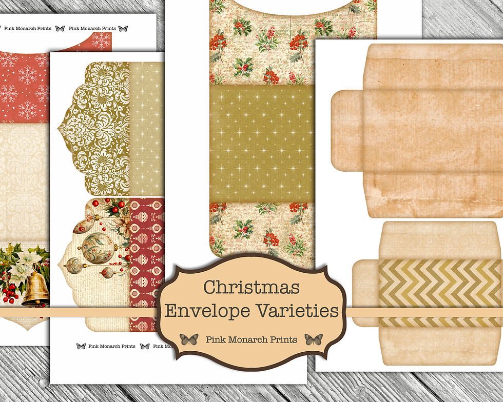 Thumbnail: Christmas Envelope Varieties