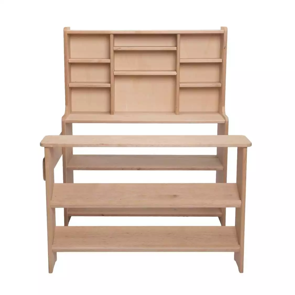 Kaufladen aus Holz als nachhaltiges Weihnachtsgeschenk