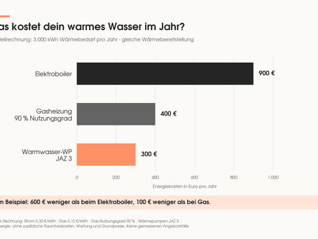 Brauchwasserwärmepumpe Kosten
