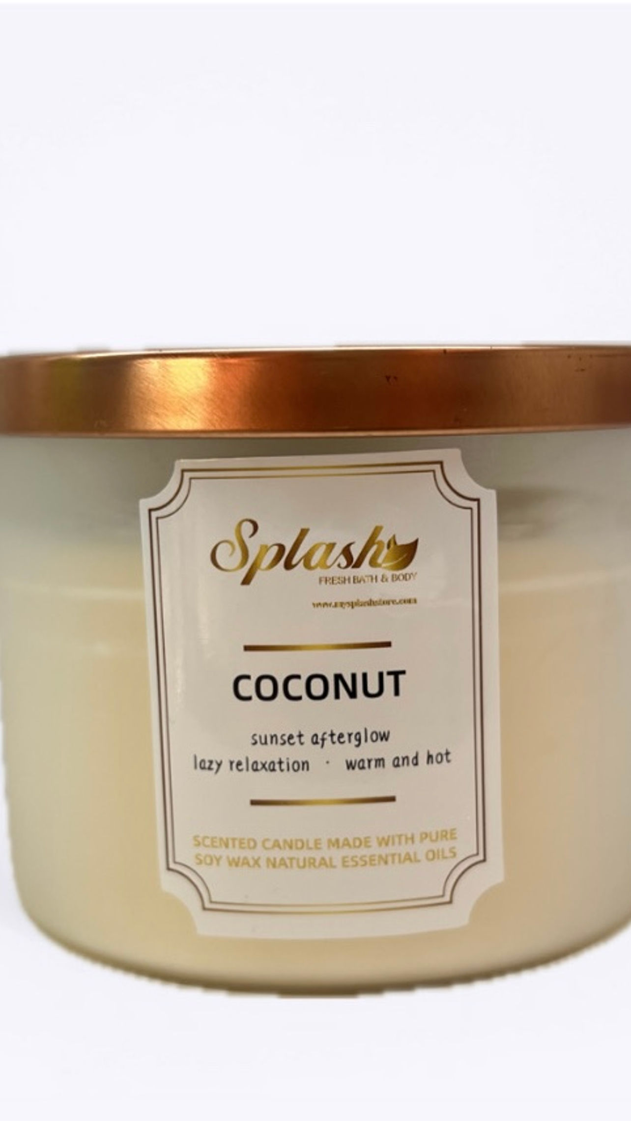 Coconut Lotion Candle