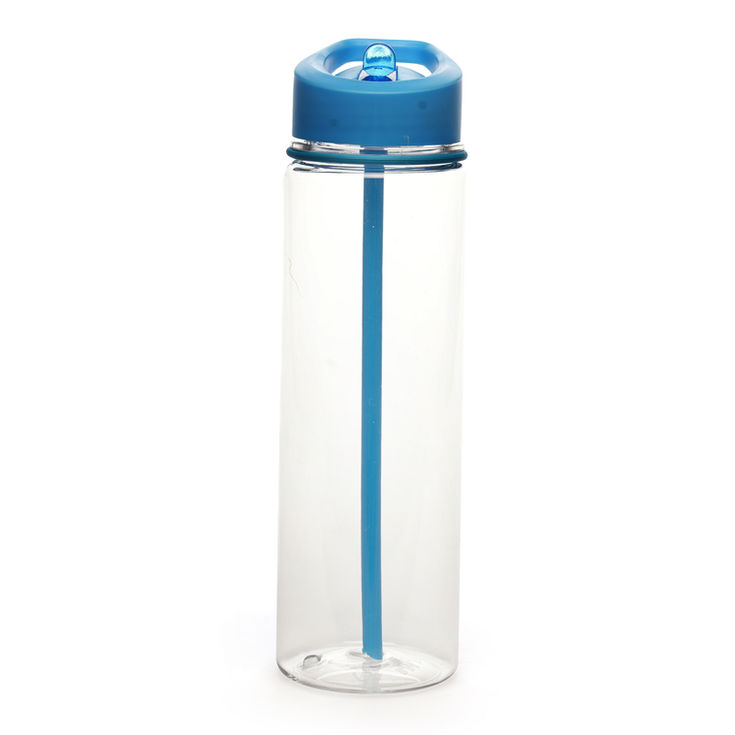 plastic drinks bottle cyan 1