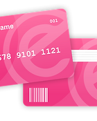 Plastic Membership Business Cards