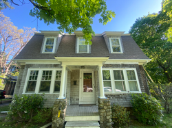 traditional gambrel gutter detail
