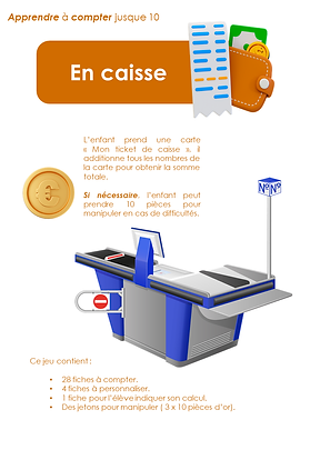 JEU : LE TICKET DE CAISSE