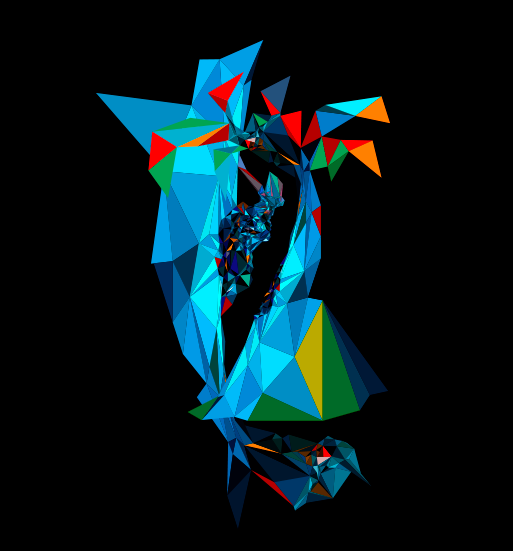 Miniatura: Geometric Blues