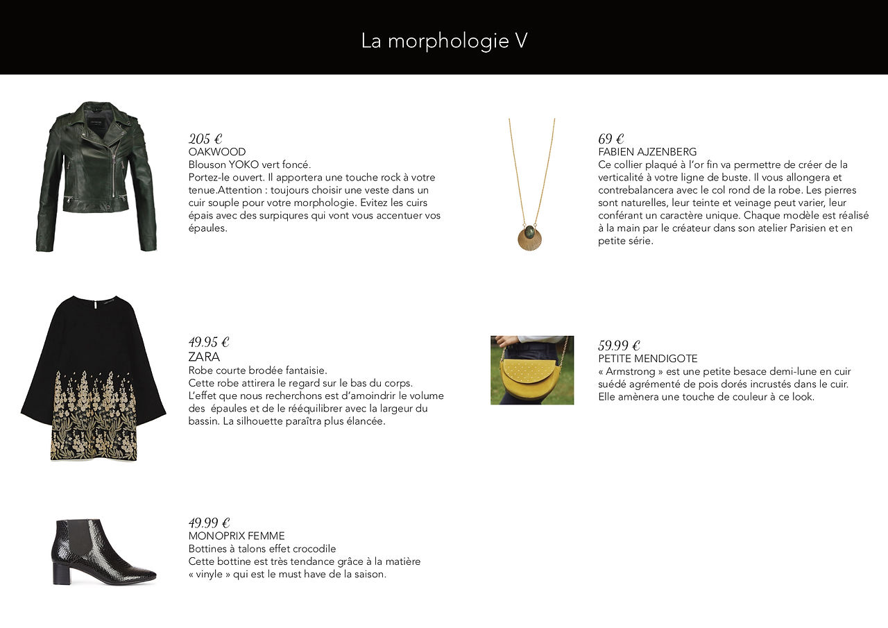 Morphologie V