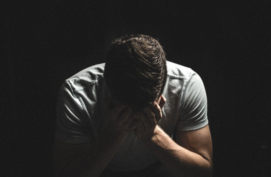 man job loss depressed
