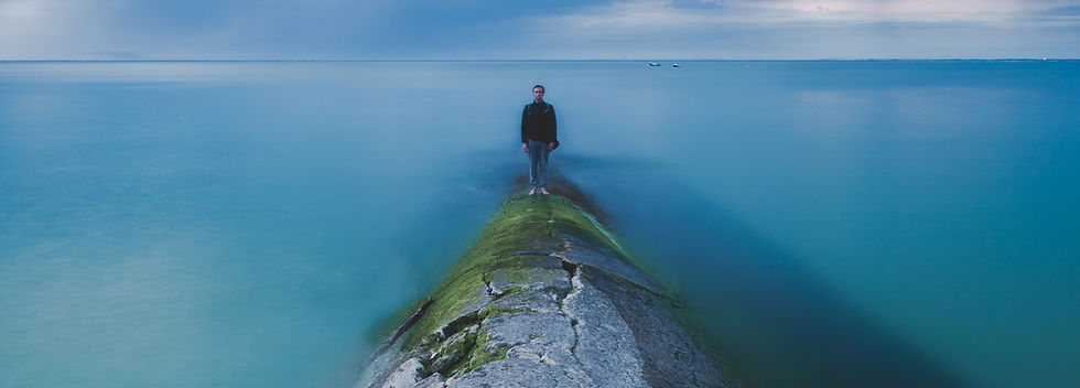 Person on Jetty